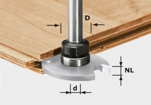 Arbore port-cutit S8 1,5-5 KL16, Festool