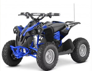ATV electric Hecht 51060 Blue, acumulator 36 V, 12 Ah, viteza maxima 35 km/h, albastru capacitate max 70 kg