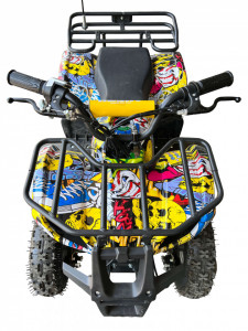 ATV electric pentru copii Hecht 56800 COMIC, 800 W, 20 km/h, capacitate 60 kg, display digital - Img 2