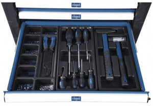 Banc de scule Scheppach TW1000 263 piese 7 sertare