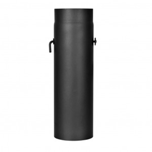 Burlan de fum cu clapeta HECHT Pipe 0515, lungime 0.5 m, diametru 150 mm