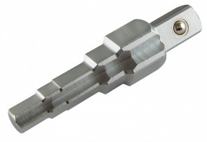 Cheie in trepte pentru calorifer cu dimensiunea principala de 3/8"; 1/2"; 3/4"; 1"