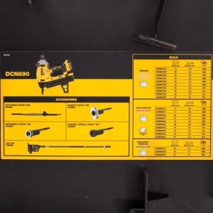 Ciocan de batut cuie in beton Dewalt DCN890P2, cu 2 acumulatori Li-Ion 18 V/5.0 Ah, cuie 2.6 - 3.7 / 13-57 mm - Img 5