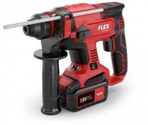 Ciocan rotopercutor Flex CHE 18.0-EC SDS Plus, 18 V, Li-Ion, 1.7 J, 0-1400 rpm, compatibil cu acumulator - Img 1