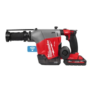 Ciocan rotopercutor Milwaukee M18 FHAFOH16-302X, 16 MM SDS-PLUS, FUEL™, extractor de praf integrat, 2 x acumulator M18 HB3, 1 x încărcător M12-18 FC, 1 x cutie HD, cod 4933493533