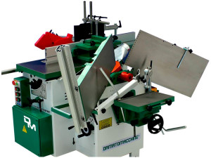 Combinata de tamplarie America Standard de Damatomacchine , trei motoare diferite, rindea înălţime de 245 mm şi în grosime de 300 mm, panza circular de 315 mm, freza verticala cu viteza maximă de 6700 rpm - Img 3