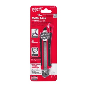 Cutter cu lama tip "Snap Knives", latime de 18mm, MILWAUKEE® - Img 3