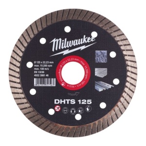 Disc diamantat DHTS 125, 125 mm, MILWAUKEE®