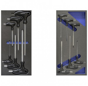 Dulap cu roti cu 113 scule C900/CC01 - Img 4