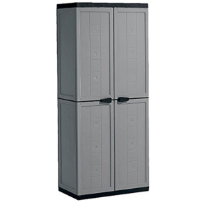 Dulap gri/negru Keter Jolly R16 68X39X166