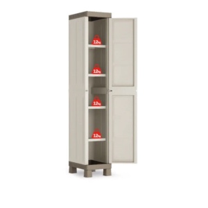Dulap Inalt 1 Usa Beige Keter Excellence 33X45X182 - Img 3