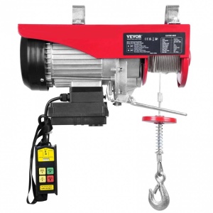 Electropalan 1600 W, Inaltime 6/12 m, viteza 10 m/min, capacitate 500/1000 kg, Telecomanda fara fir - Img 3