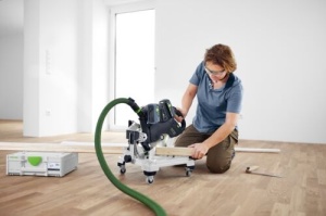 Ferăstrău circular staţionar cu acumulatori SYMMETRIC SYMC 70 4,0 EBI-Plus, Festool - Img 5