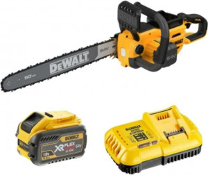 Fierestrau cu lant cu acumulator 54 V, 500 mm, Fara perii, 1 x 9 Ah acumulator + incarcator, In cutie de carton original, DeWalt
