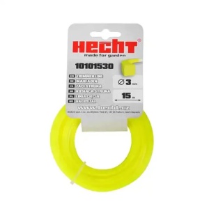 Fir pentru trimmer HECHT 10101530, profil patrat, diametru 3 mm, lungime 15 m
