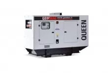 Generator insonorizat GENMAC Queen G130IS putere maxima 131 kVA 400V motor IVECO