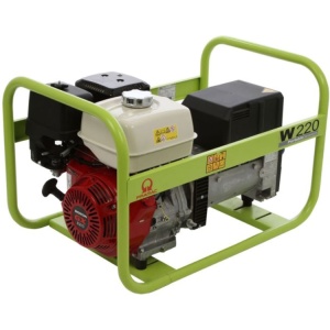 Generator sudura trifazat PRAMAC W220TDC, Motor Honda Stage V, Pornire manuala/Benzina, LA220CH1000, Pramac