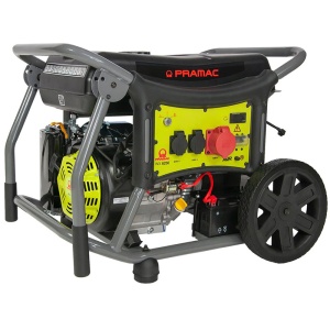 Generator WX6200+CONN,Monofazic, 230V, 50Hz, AVR, Pornire electrica/Benzina / Whel kit, Stage V, PR532SXBZ03, Pramac