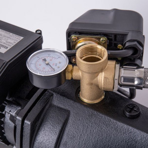 Hidrofor cu pompa autoamorsanta Wasserkonig FL497550, fonta, putere 950 W, debit 4500 l/h, inaltime refulare 49 m, vas de expansiune 50 l - Img 4