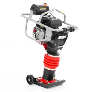 Mai compactor HECHT 1121, motor Loncin, 6.5 CP, benzina, 10 kN, 82 kg - Img 2