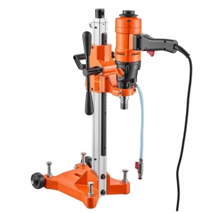Masina de carotat umed/uscat, suport cu roti, Diametru gaurire 20-202 mm, 1500 W, 4 x carote 25, 50, 76, 102 mm - Img 3