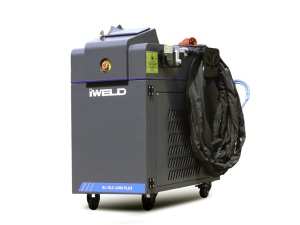 Mașină de curățat cu laser cu fibră răcită cu apă IWELD 1500W (unitate completă)