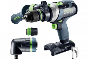 Masina de gaurit cu percutie, cu acumulator QUADRIVE TPC 18/4-Basic-Set, Festool - Img 3