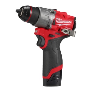 Mașină de găurit/înșurubat M12FPD2-202X, cu percuție M12 FUEL™ subcompactă, Milwaukee, 2 x acumulator M12 B2, 1 x încărcător C12 C, 1 x cutie HD, cod 4933479868