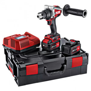Masina de gaurit si insurubat cu percutie Flex PD 2G 18.0-EC-HD/5.0 Set, cuplu maxim 158 Nm, cu 2 acumulatori 18V/5.0Ah si incarcator in valiza L-BOXX - Img 1