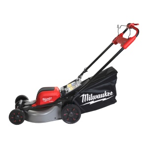 Mașină de gazon pe acumulatori auto-propulsată Milwaukee M18 F2LM46-802, 46 CM FUEL™, 2 x acumulator FORGE™ M18 FB8, 1 x încărcător rapid cu 2 porturi M18 DBSC