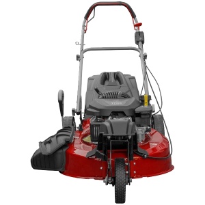 Masina de tuns gazonul Media Line MG 3-51 S, motor 4.1 CP, autopropulsie, reglare centralizata 7 trepte, latime taiere 51 cm, cos 65 l - Img 2