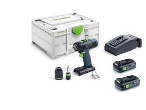 Masini de gaurit si insurubat cu acumulatori T 18+3 TBX 4,0 I-Plus, Festool