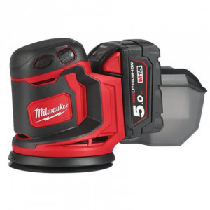Milwaukee Slefuitor orbital Milwaukee cu acumulator MODEL M18BOS125-502B, 125MM 4933464229