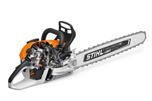 Motofierastrau pe benzina Stihl MS 500i, 5 kW, 50 cm lama, pas lant 3/8 - Img 3