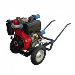Motopompa Profesionala de presiune DWP 186 K3 cu motor KAMA, diesel