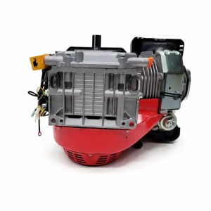 Motor 4T 13CP 389cc Pentru Motocultor Rotakt RO13RE Cu Pornire Electrica - Img 3