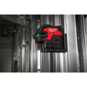 Nivela laser cu linie transversală cu 4 puncte, model M12 CLL4P-301C Milwaukee - Img 3