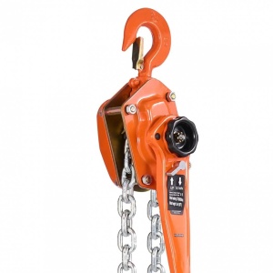 Palan manual cu lanț din aliaj G80, Capacitate 3 Tone, Inaltime max ridicare 6 m, carlige rotative - Img 2