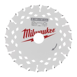 Panza de circular, Ø190mm X Ø30mm, Z24, Lemn, 4932498976 Milwaukee