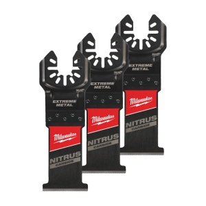 Panza multi-tool pentru metal, cu intrare directa, Nitrus, latimea 35mm, 3buc, 48851563 Milwaukee