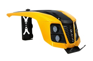 ProGARDEN Capota minitractoare cu 4 faruri LED Campo T18 - Img 2
