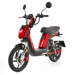 Scuter electric HECHT BETIS RED, 3000 W, autonomie 50 km, viteza maxima 45 km/h, acumulator Li-Ion 60 V, 20 Ah