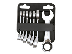 Set 7 chei combinate scurte cu clichet 7