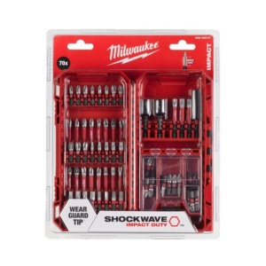 Set biti pentru insurubat Shockwave Impact Duty, hex 1/4", 70 piese, MILWAUKEE® - Img 2