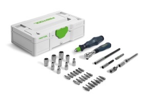 Set de dispozitive cu clichet SYS3 S 76-1/4"-CE RA, Festool