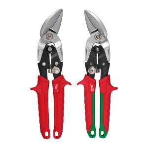 Set de doua foarfeci curbate pentru tabla Milwaukee, 4932499017 Milwaukee