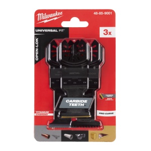 Set de panze multi-tool cu prindere OPEN-LOK WM, 3buc, 48859001 Milwaukee