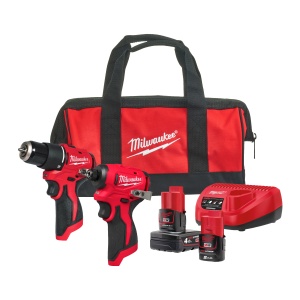 Set scule fără perii Milwaukee M12 BLPP2B-202B, cod 4933500425-202