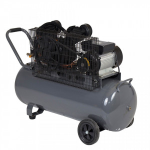 Stager HMV0.25/100 compresor aer, 100L, 8bar, 324L/min, monofazat, angrenare curea - Img 2