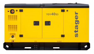 Stager YDY40S3 Generator insonorizat 41kVA, 53A, 1500rpm, trifazat, diesel - Img 7